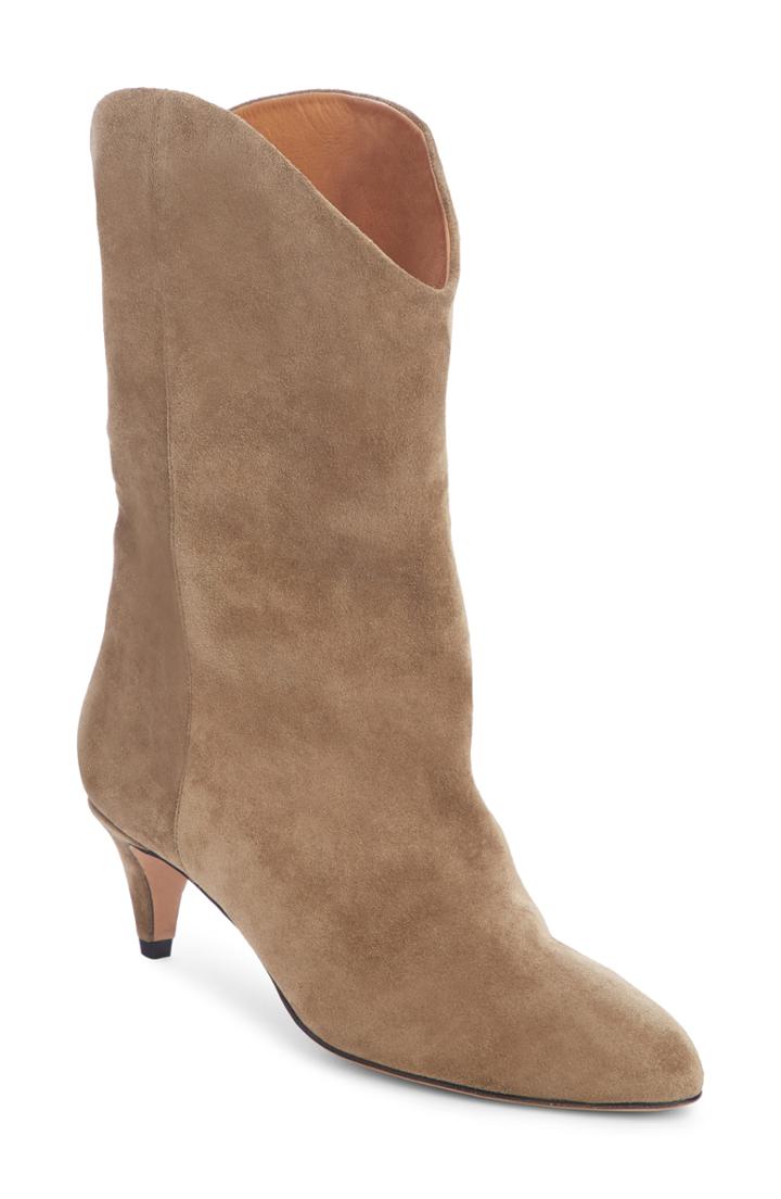 Women's Isabel Marant Dernee Bootie Us / 35eu - Grey