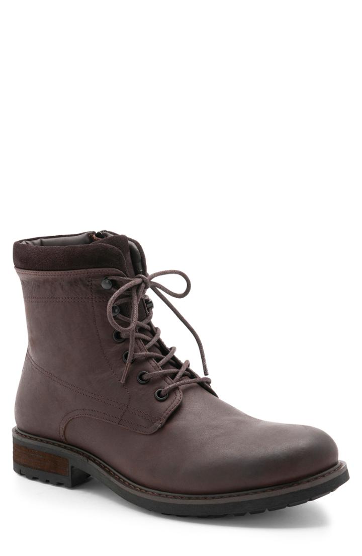 Men's Blondo Patton Waterproof Plain Toe Boot M - Brown