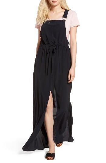 Women's Ag The Linnea Overall Dress /small - Black