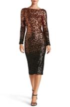 Women's Dress The Population Emery Ombre Sequin Body-con Dress - Metallic