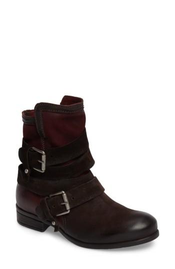 Women's Miz Mooz Savvy Buckle Bootie Eu - Brown