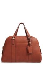 Sole Society March Faux Leather Tote - Brown
