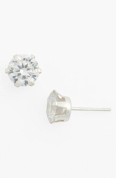 Junior Women's Tomas Cubic Zirconia & Sterling Silver Stud Earrings