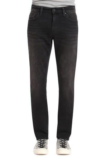 Men's Mavi Jeans Marcus Slim Straight Leg Jeans X 32 - Black