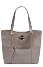 Alexander Wang Riot Suede & Leather Tote - Grey