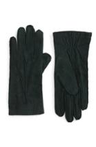 Men's Hestra 'arthur' Suede Gloves - Green