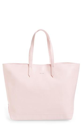 Matt & Nat 'schlepp' Faux Leather Tote - Pink