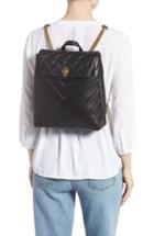 Kurt Geiger London Kensington Quilted Leather Backpack - Black