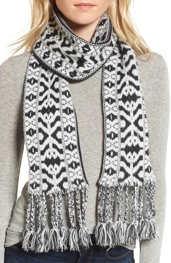 Women's Rebecca Minkoff Guitar Strap Tasseled Skinny Scarf