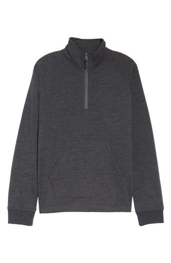 Men's Ugg Merino Wool Quarter Zip Pullover