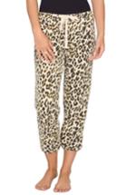 Women's Amuse Society Vacation Mode Crop Sweatpants - Beige