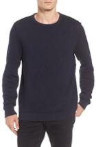 Men's Scotch & Soda Quilted Sweatshirt - Blue