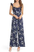 Women's Chelsea28 Tie Front Jumpsuit - Blue