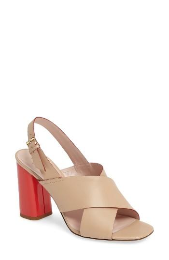Women's Kate Spade New York Christopher Sandal .5 M - Beige