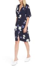 Women's Lewit Floral V-neck Dress - Blue