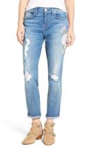 Women's 7 For All Mankind Josefina Embroidered Boyfriend Jeans