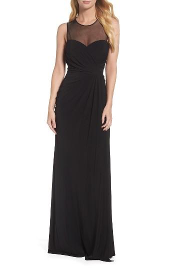 Women's Vera Wang Draped Gown