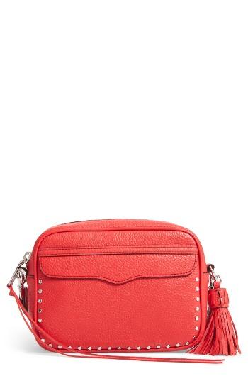 Rebecca Minkoff Bryn Leather Camera Bag - Red