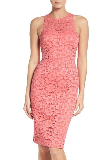 Women's Trina Turk Philo Floral Lace Sheath Dress