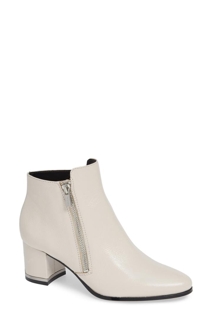 Women's Calvin Klein Fara Bootie .5 M - White