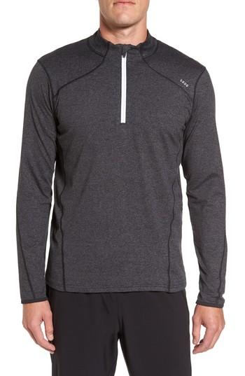 Men's Sodo 'elevate' Moisture Wicking Stretch Quarter Zip Pullover, Size - Red