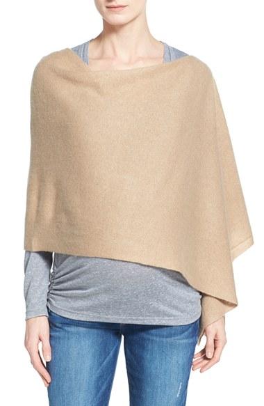 Women's Tees By Tina Cashmere Maternity Cape, Size - Brown