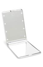 Impressions Vanity Co. Touchup Dimmable Led Compact Mirror, Size - Silver