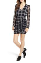 Women's Misa Los Angles Ele Ruffle Crinkled Satin Slipdress