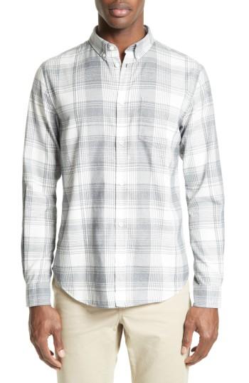 Men's Norse Projects Woven Check Sport Shirt - Blue