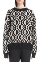 Women's Dries Van Noten Poplin Sleeve Knit Top