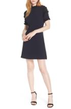 Women's Caara Massanet Ribbed Ruffles A-line Dress - Blue