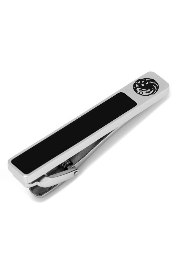 Men's Cufflinks, Inc. Game Of Thrones Targaryen Onyx Tie Clip