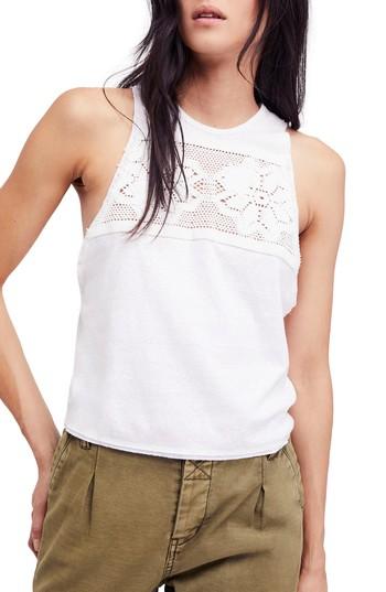 Women's Free People Window Tank - White