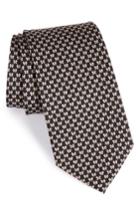 Men's Salvatore Ferragamo Bow Print Silk Tie