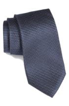 Men's Nordstrom Men's Shop Chiana Mini Silk Tie, Size - Blue