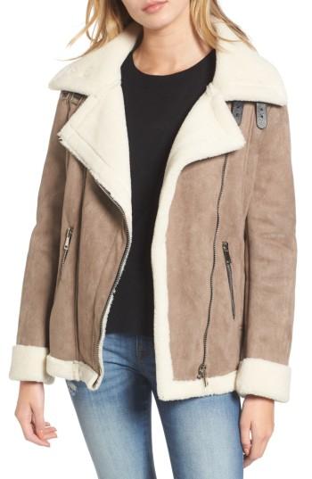 Women's Vigoss Faux Shearling Oversized Jacket
