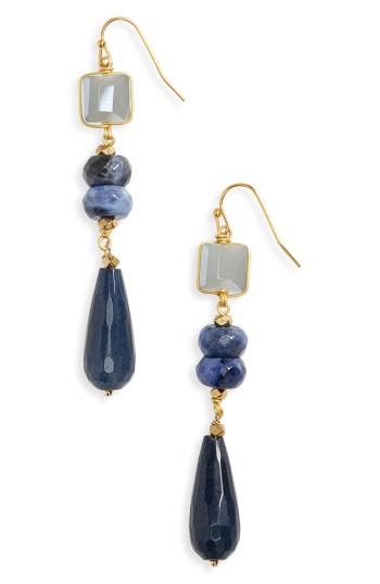 Women's Nakamol Design Stone Drop Earrings