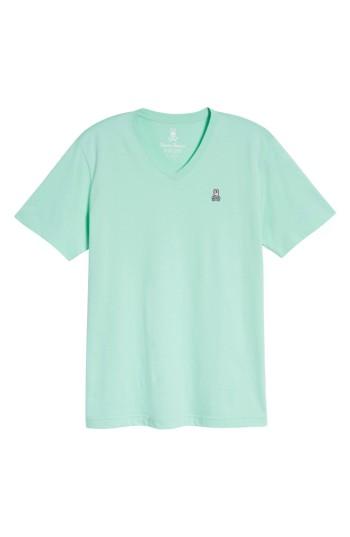 Men's Psycho Bunny V-neck T-shirt (xl) - Green