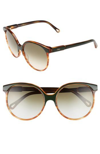 Women's Chloe 59mm Round Sunglasses -