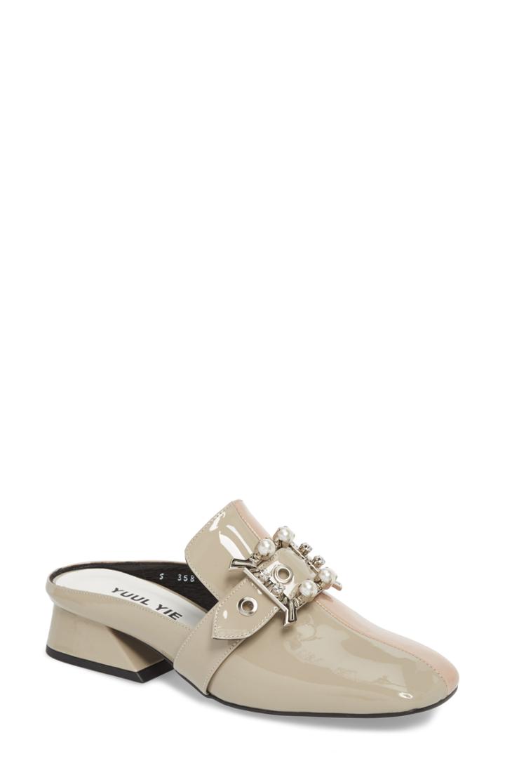 Women's Yuul Yie Embellished Loafer Mule Us / 37eu - Beige
