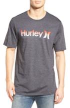 Men's Hurley One And Only Dri-fit T-shirt - Black