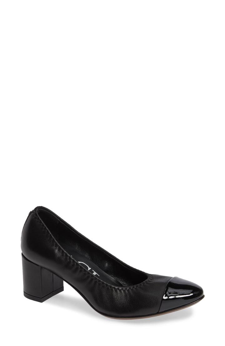 Women's Agl Cap Toe Pump Us / 34eu - Black