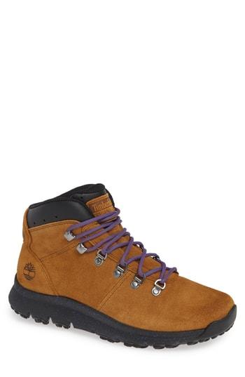 Men's Timberland World Hiker Waterproof Boot M - Brown