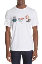 Men's Ps Paul Smith Shipwreck Graphic T-shirt - White