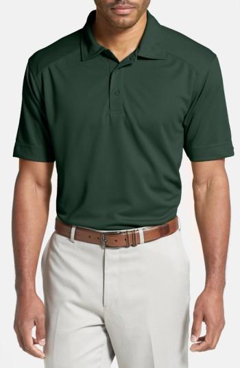 Men's Cutter & Buck Genre Drytec Moisture Wicking Polo Xlt - Green