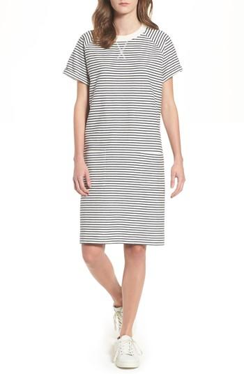 Women's Barbour Monreith Stripe Shift Dress Us / 10 Uk - Blue