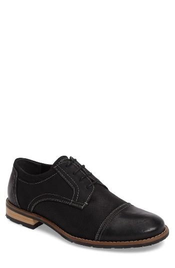 Men's Steve Madden Chays Cap Toe Derby .5 M - Black