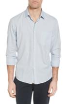 Men's Billy Reid John T Sport Shirt, Size - Blue