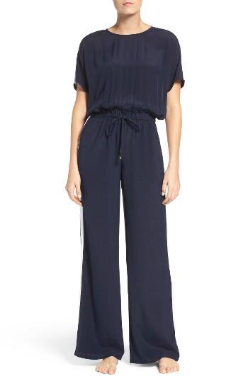 Women's Tory Burch Silk Cover-up Jumpsuit