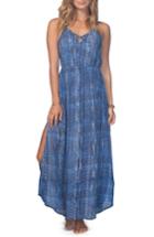 Women's Rip Curl Blue Tides Maxi Dress - Blue